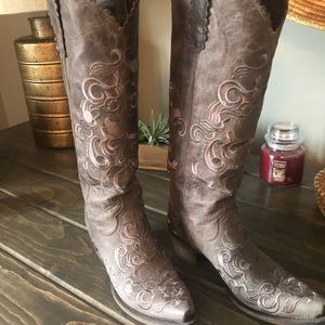 Lane Tall Western Boots